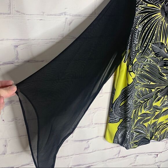 Alfani medium black/yellow top - Picture 3 of 4